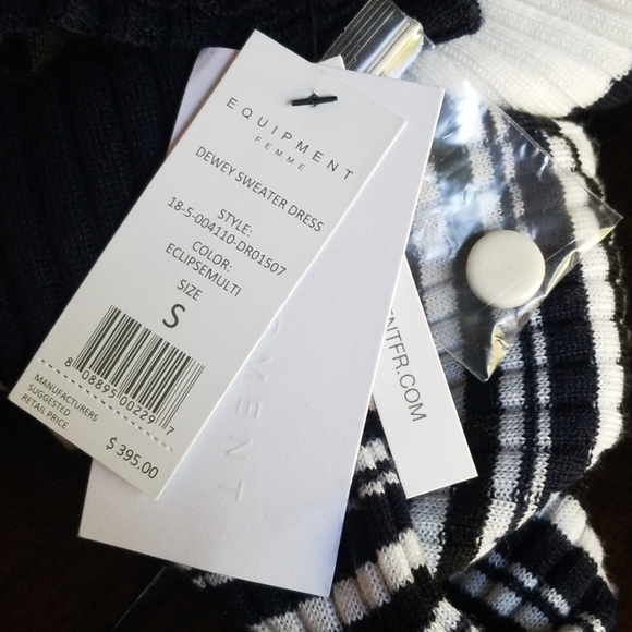 NWT Equipment Femme Dress midi - Picture 6 of 7